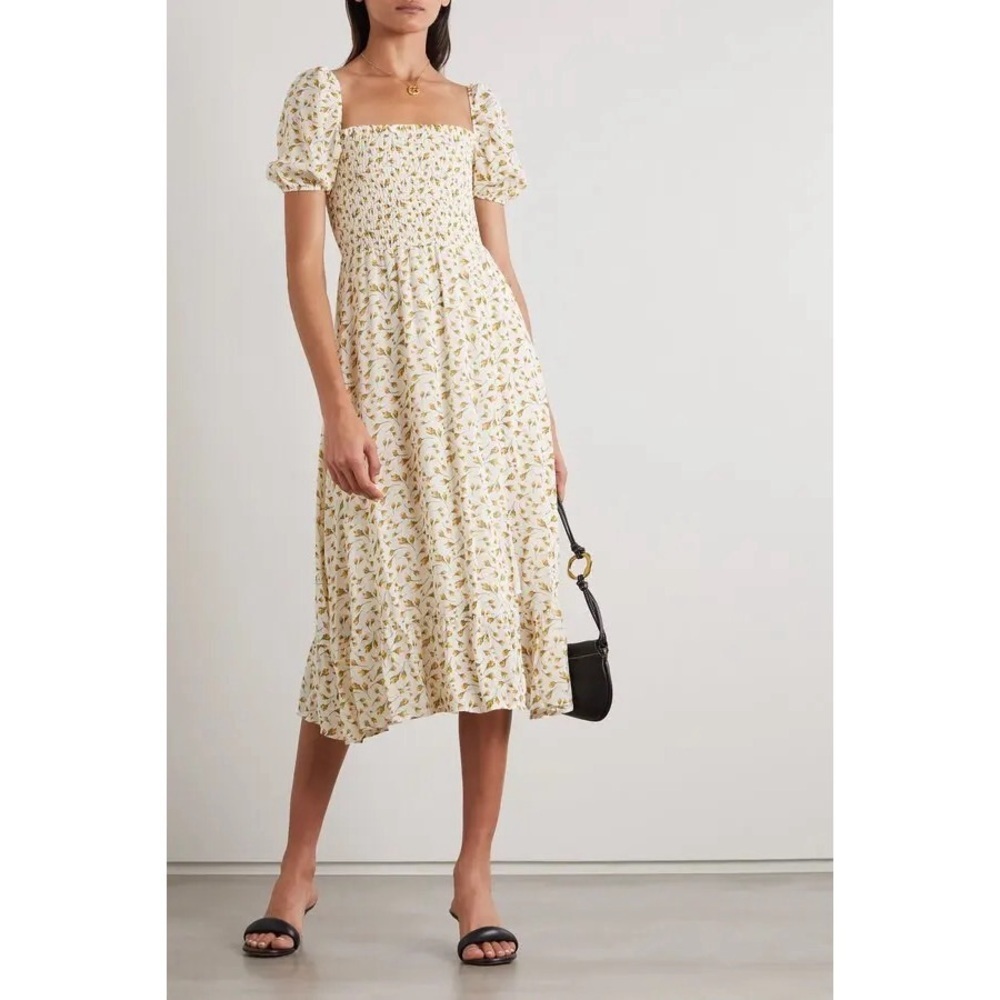 Reformation - Meadow Print Midi Dress